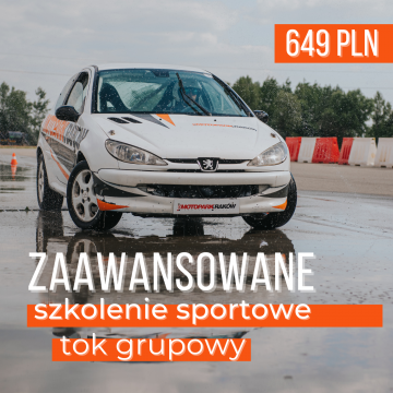 Szkolenie sportowe w toku grupowym - zaawansowane (auto)