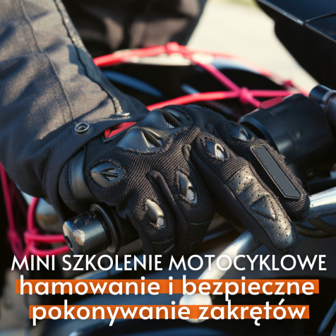 Mini szkolenie motocyklowe: hamowanie i bezpieczne pokonywanie zakrętów