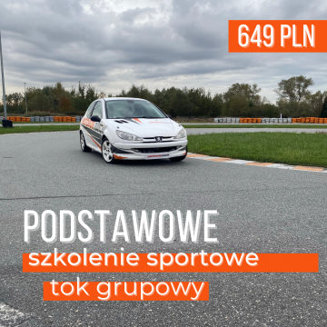 Szkolenie sportowe w toku grupowym - podstawowe (auto)